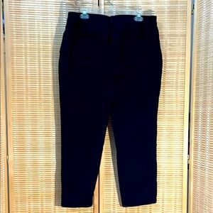 Chicos So Slimming Black Cropped 5 Pocket Pants Sz 2.5 or 14